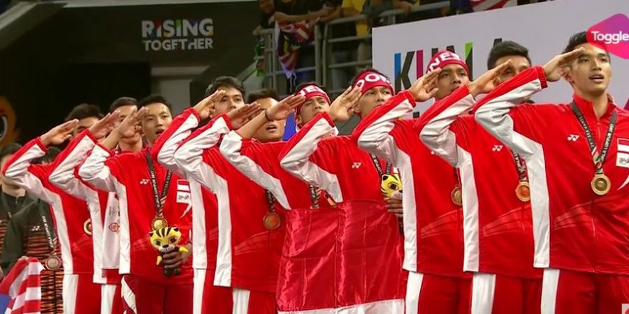 SEA Games 2017 - Kumpulan Video Tim Beregu Putra Bulu Tangkis Indonesia Usai Meraih Medali Emas