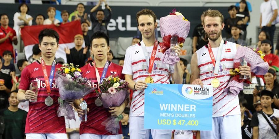 Marcus/Kevin Kembali Temui Boe/Mogensen pada Laga Final China Terbuka