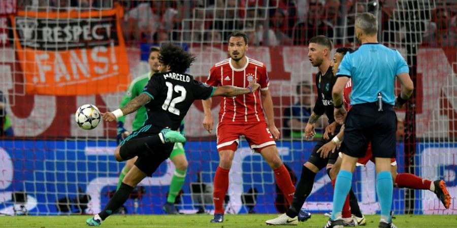 Bayern Muenchen Vs Real Madrid - Marcelo Ternyata Lebih Jago Cetak Gol Daripada Benzema