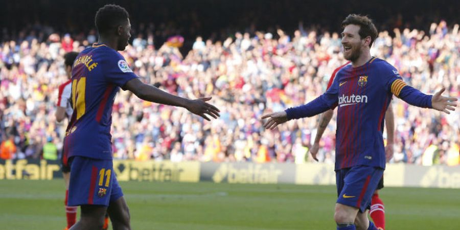 Hasil Barcelona Vs Athletic Bilbao - Diwarnai Goyangan Lionel Messi, El Barca Sukses Taklukkan Bilbao