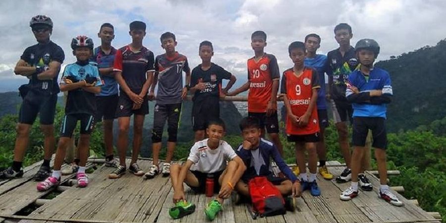 Semakin Membaik, Tim Sepak Bola Thailand Kembali Berlatih Usai Terjebak di Gua