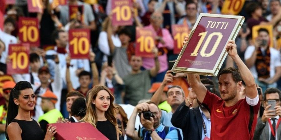 Sederet Rekor yang Dipegang Francesco Totti