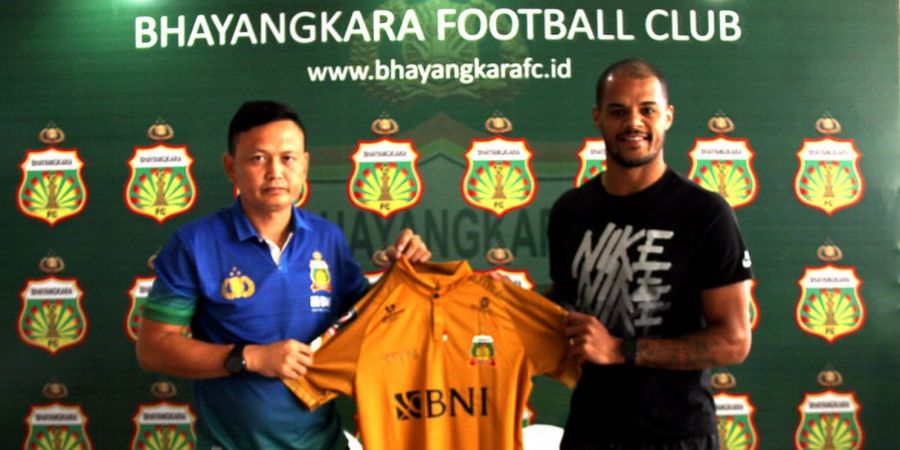 Zah Rahan Batal, Bhayangkara FC Kontrak David Aparecido da Silva