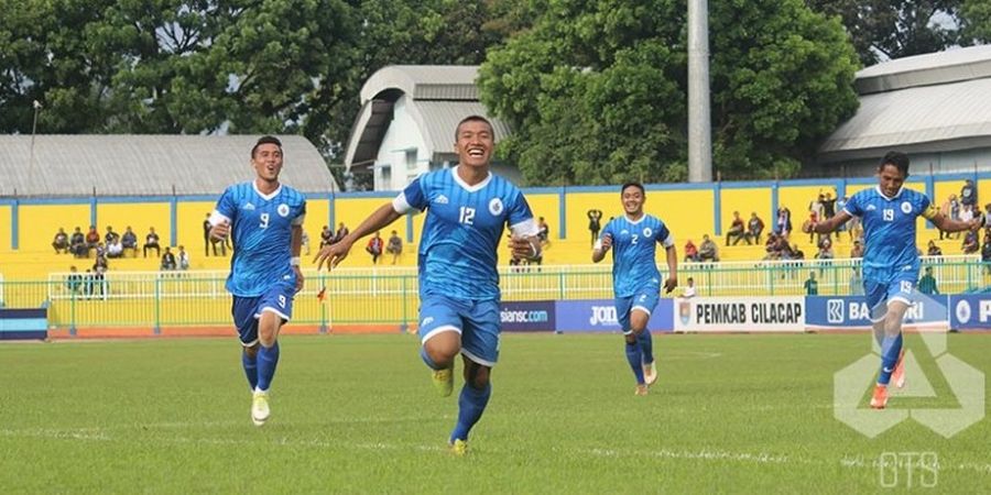 PSCS Cilacap Pesta Tiga Gol, PSIS Semarang Tumbang