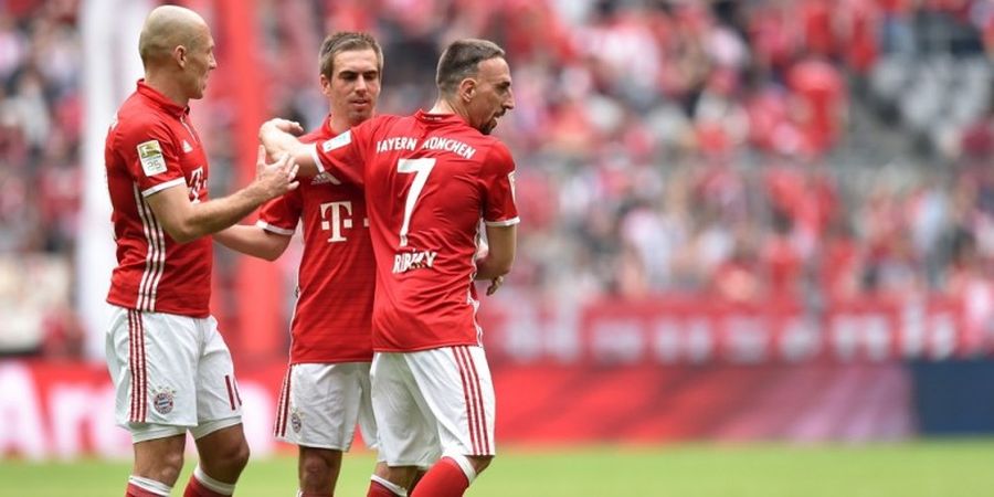 Senjata Tua FC Bayern, Pemain Berusia Kombinasi 135 Tahun