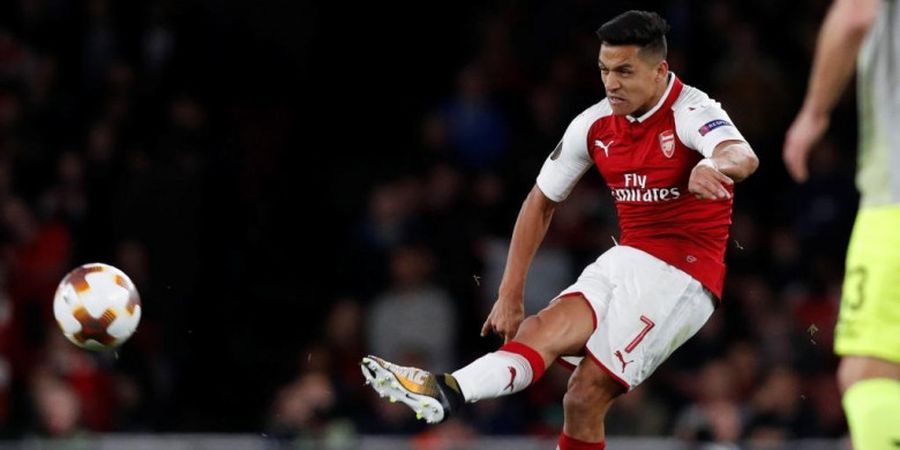 Alexis Sanchez Cetak Gol Indah, Arsenal Petik Kemenangan Perdana di Liga Europa