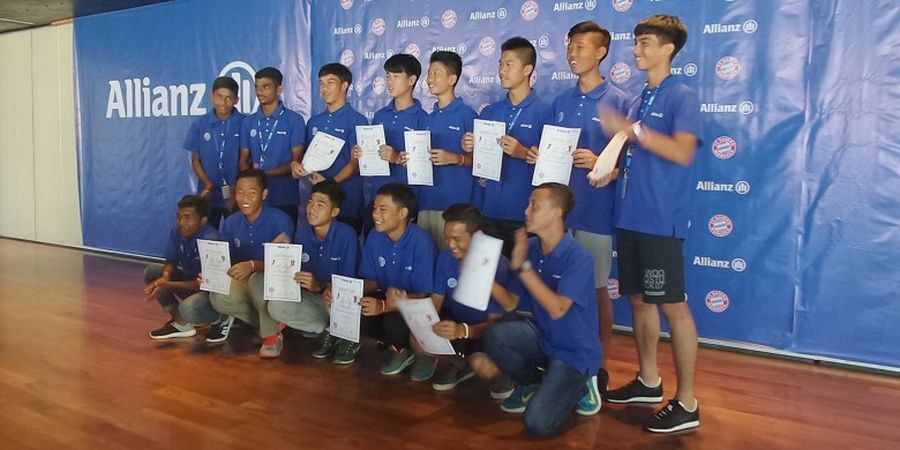 Allianz Junior Football Camp Asia 2016 Terbangkan 14 Remaja ke Jerman