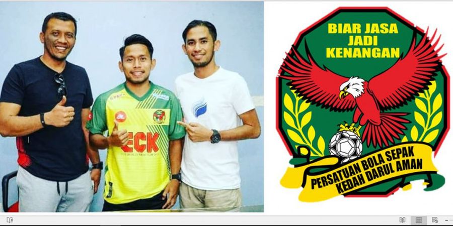Ngakak, Andik Vermansah Resmi Bermain di Liga Malaysia, Netizen Justru Salah Fokus Pada Logo Kedah FA