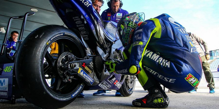 Kru Valentino Rossi Pakai Cara Unik untuk Menghemat Bensin Motor Yamaha M1