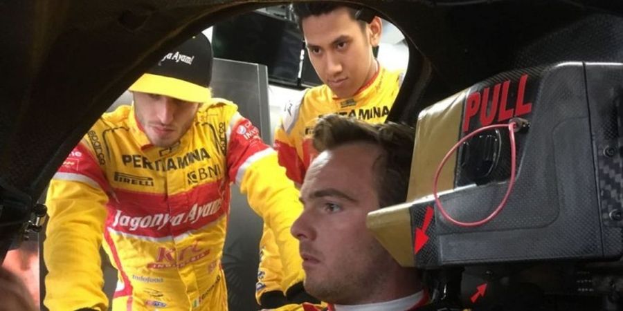 Sean Gelael dan Antonio Giovinazzi Beraksi pada Balapan Ketahanan di Fuji