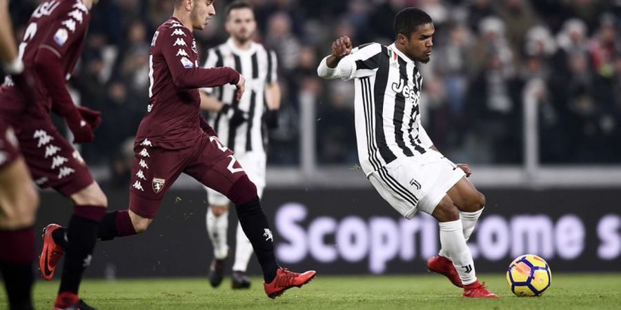Bombardir Pertahanan Torino, Juventus Unggul Tipis di 45 Menit Pertama