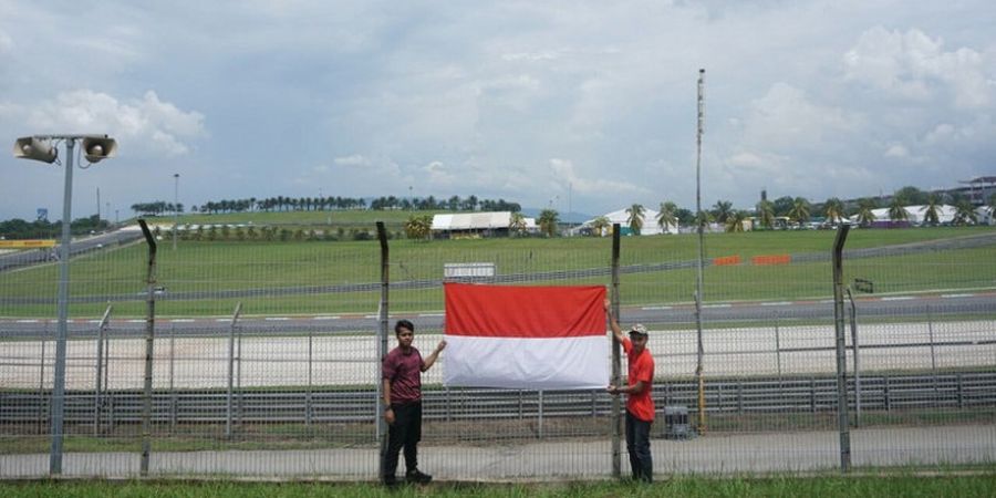 F1 GP Malaysia 2017 - Ini Sosok Pengibar Bendera Merah Putih di Sirkuit Sepang