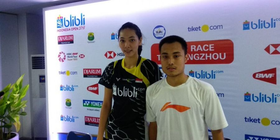 Indonesia Open 2018 - Lolos ke Semifinal, Hafiz Faisal/Gloria Emanuelle Widjaja Tidak Mau Cepat Puas