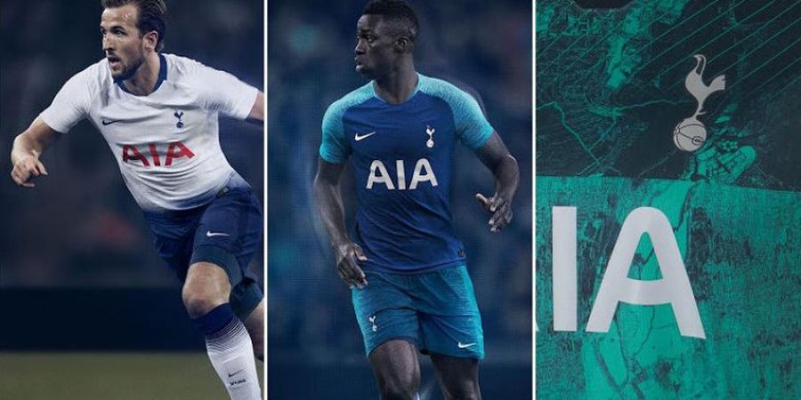 Begini Tampilan Jersey Tottenham Hotspur untuk Mengarungi Kompetisi Musim 2018-2019