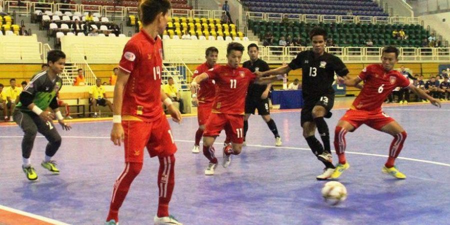 Cetak Delapan Gol, Timnas Futsal Thailand ke Final dan Singkirkan Myanmar