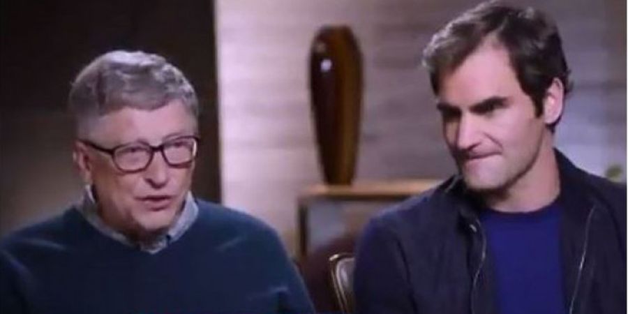 Bill Gates dan Roger Federer Bertemu, Pertandingan Tenis Jadi Bertabur Uang