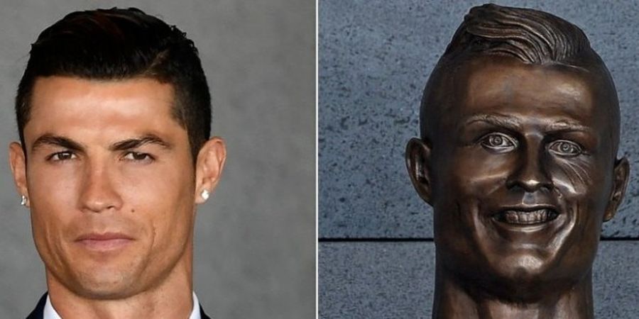 Pembelaan Pembuat Patung Wajah Cristiano Ronaldo