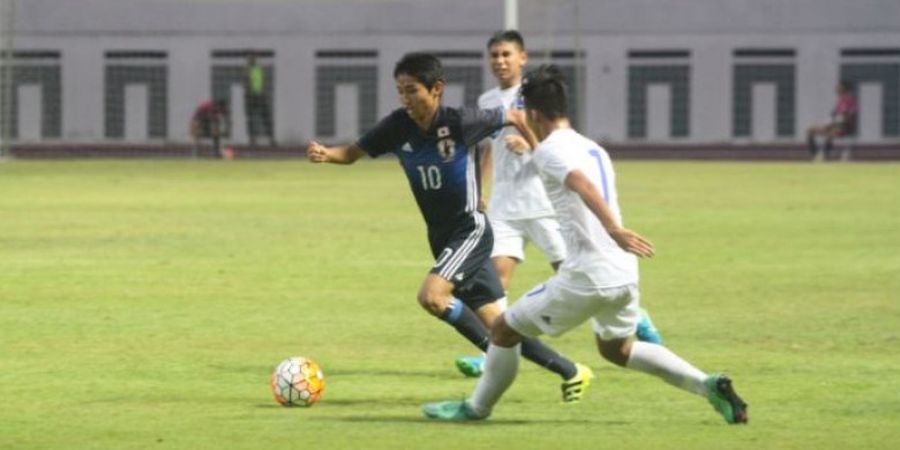 Kualifikasi Piala Asia U-16 2018 - Main di Bekasi, Jumlah Gol Timnas U-16 Jepang ke Gawang Guam Bikin Geleng-geleng Kepala