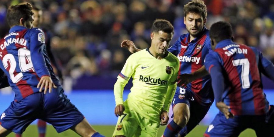 Starting XI Barcelona Vs Eibar - Kesempatan Kedua bagi Coutinho