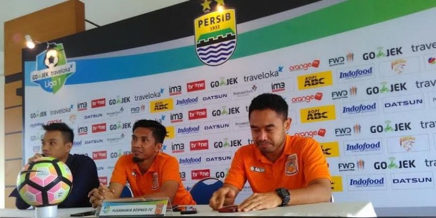 Tanpa Pelatih Kepala, Borneo FC Siap Bungkam Persib