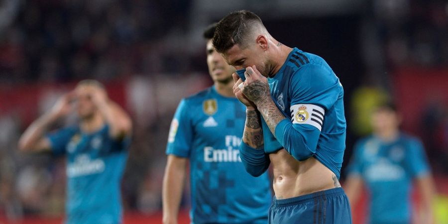 Sevilla Vs Real Madrid - 3 Aksi Konyol Sergio Ramos di Depan Mantan