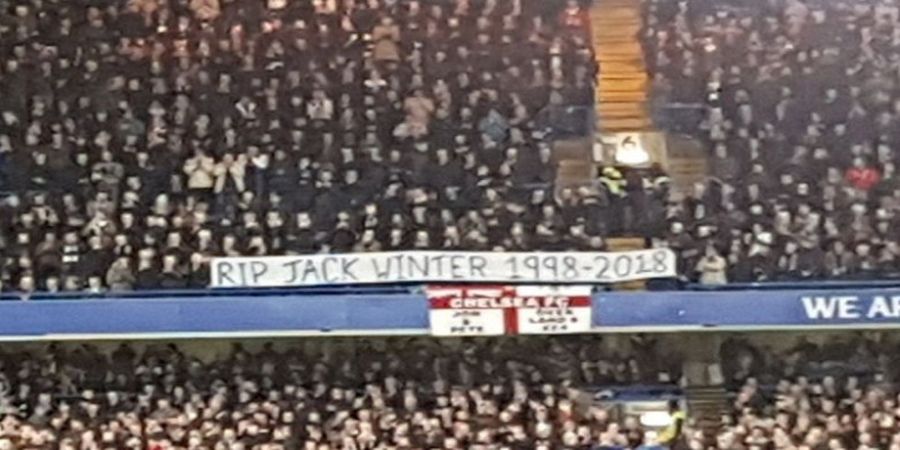 Chelsea Vs Bournemouth - Bikin Haru, Begini Suasana Penghormatan Terakhir yang Dilakukan oleh Fan Chelsea untuk Jack Winter