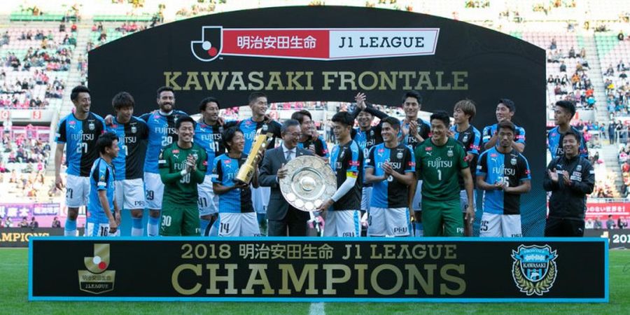 Liga Jepang 2018 Sisakan Dua Laga, Kawasaki Frontale Pastikan Jadi Juara dengan Lebih Perkasa