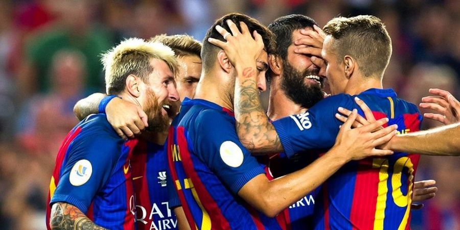 Barcelona Vs Real Betis, Membuka dengan Tripoin