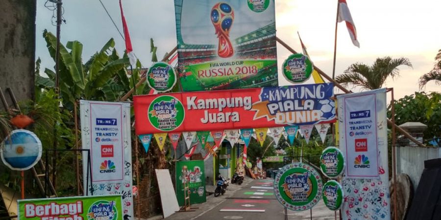 Semarak Pilkada Rasa Piala Dunia 2018 Khas Kampung di Solo