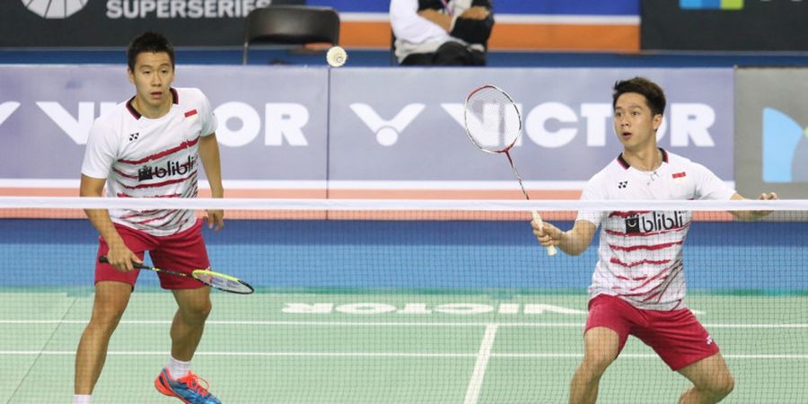 Menangi Duel Sengit, Marcus/Kevin Melaju ke Semifinal Korea Terbuka 