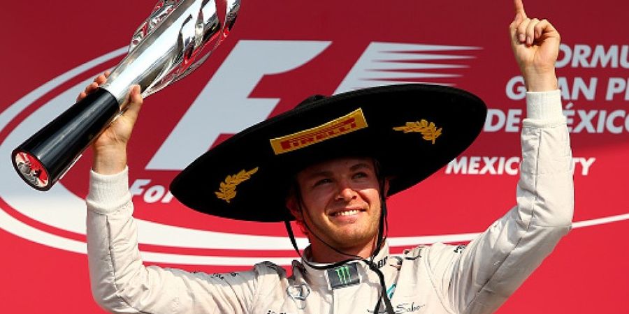 Nico Rosberg Wujudkan Ambisi Menangi GP Meksiko