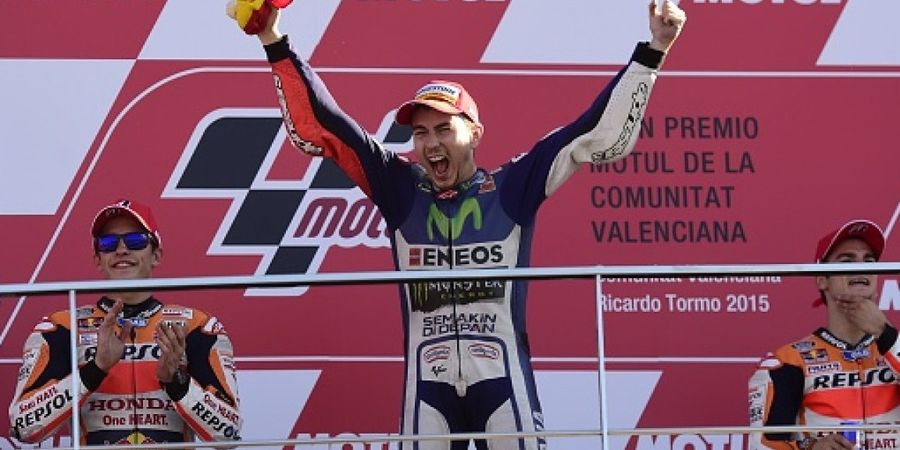 Jorge Lorenzo Raih Gelar Juara Dunia MotoGP 2015