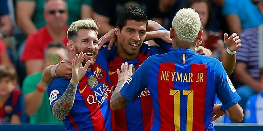 Barcelona Vs Granada, Ladang Gol MSN Menuju Rekor