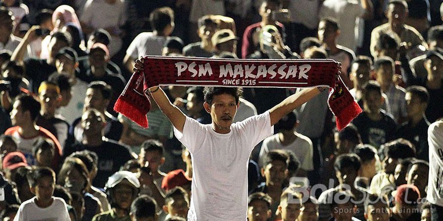 Suporter Jengah dengan Penampilan Striker AsingPSM Makassar