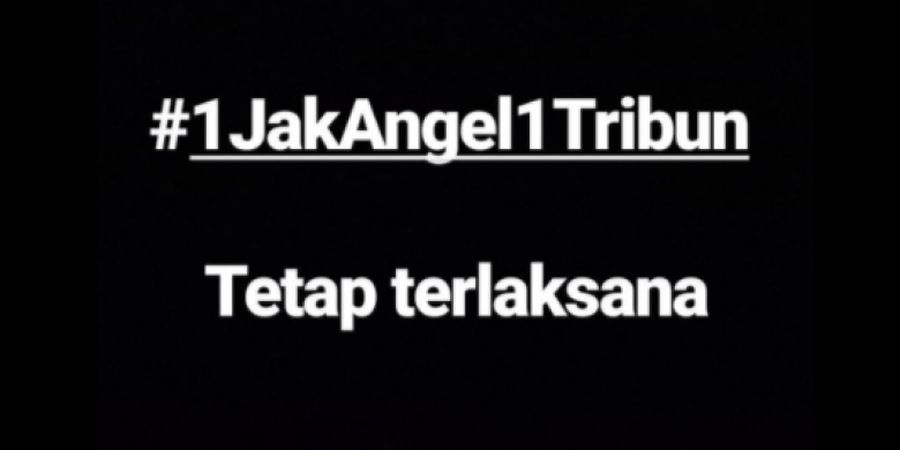 Persija Jakarta Vs PS TNI - Jak Angel Buat Inovasi Baru di Tribune Penonton
