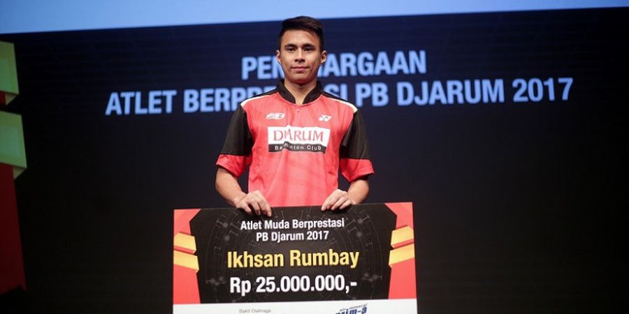 Ikhsan Leonardo Rumbay Semakin Termotivasi Setelah Jadi Pemain Terbaik PB Djarum 2017