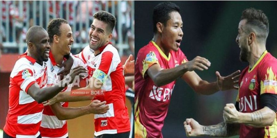 Live Streaming Madura United vs Bhayangkara FC, Duel Panas Menuju Juara Liga 1