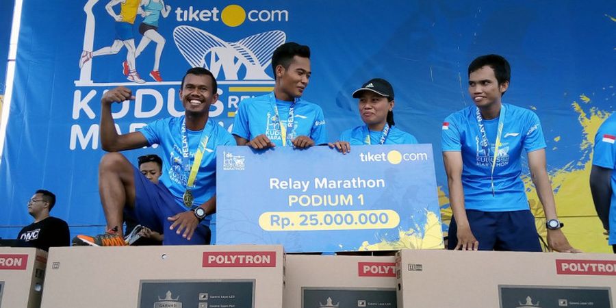 Jatim Fighter Menangi Relay Maraton TKRM 2018