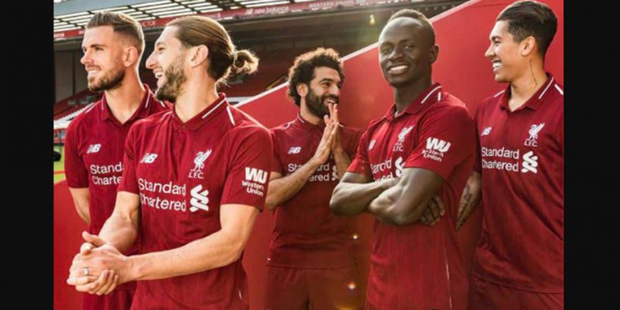 Begini Wajah Garang Seragam Liverpool untuk Musim 2018/2019
