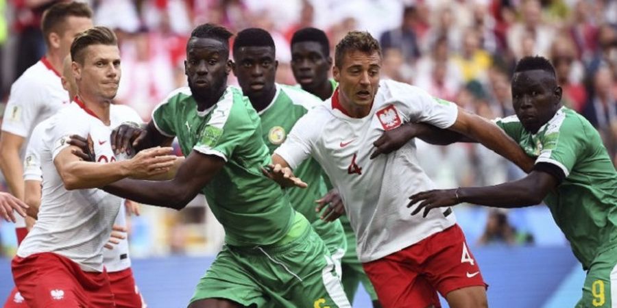 Berkat Gol Bunuh Diri, Senegal Ungguli Polandia pada 45 Menit Pertama