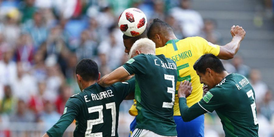 Punya Banyak Peluang, Timnas Brasil Masih Diimbangi Meksiko pada Babak Pertama