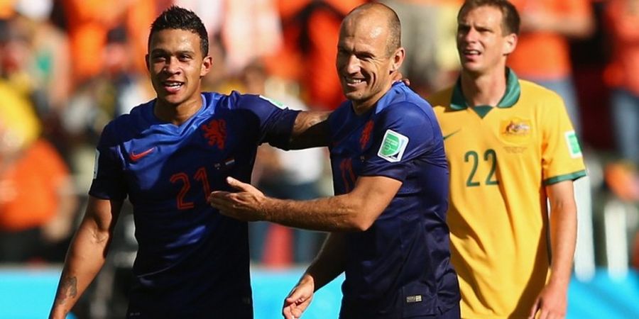 Arjen Robben Minta Memphis Depay Segera Tinggalkan Man United
