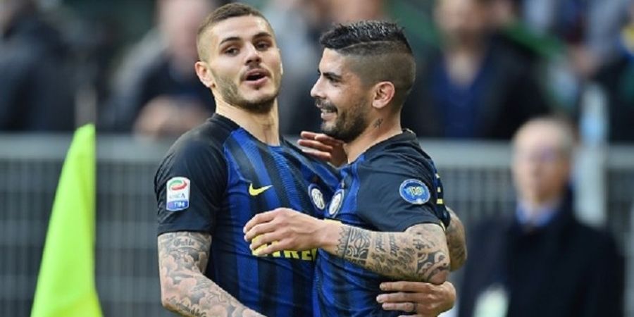 Icardi dan Banega Hat-trick, Inter Kalahkan Atalanta 