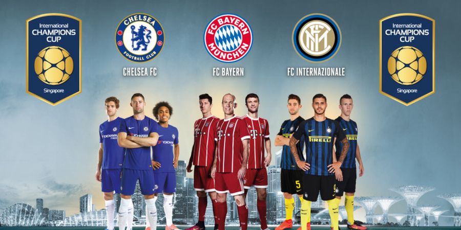 International Champions Cup 2017 - Fan Chelsea dari Seluruh Dunia Berkumpul di Stadion Nasional Singapura, Ada yang dari Indonesia