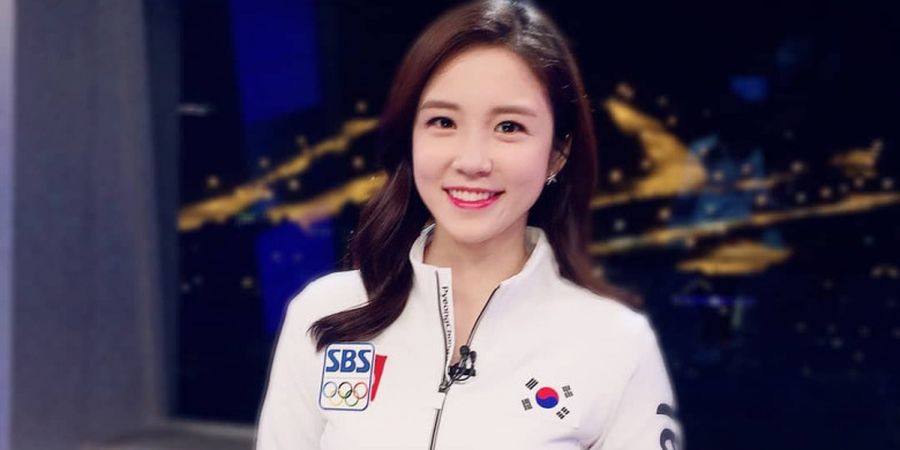 Presenter Cantik Asal Korea Selatan ini Sebarkan Budaya Indonesia Saat Pandu Salah Satu Laga di Asian Games 2018