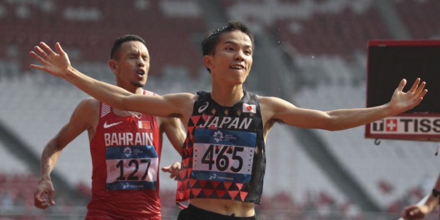 Maraton Asian Games 2018 - Jepang Raih Emas, Wakil Indonesia Gagal Finis
