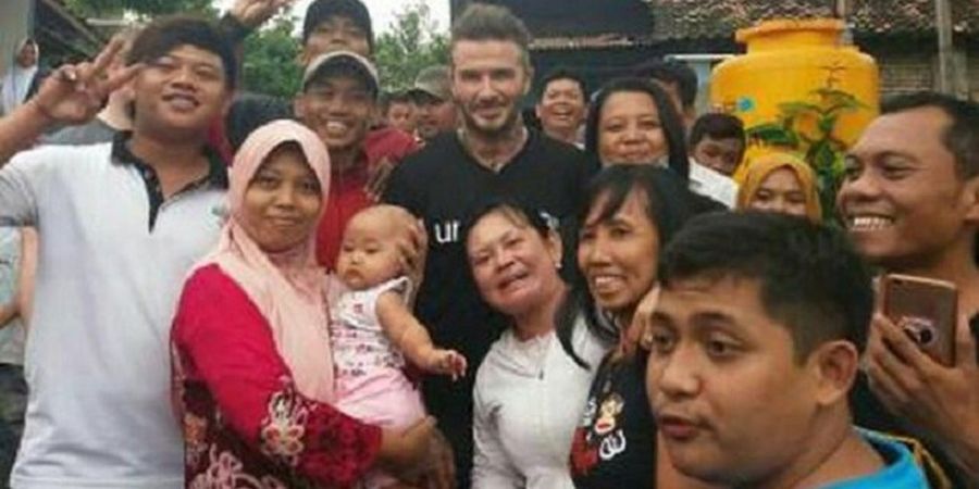 Demi Bertemu dengan David Beckham, Pemuda Ini Berjuang Mati-matian