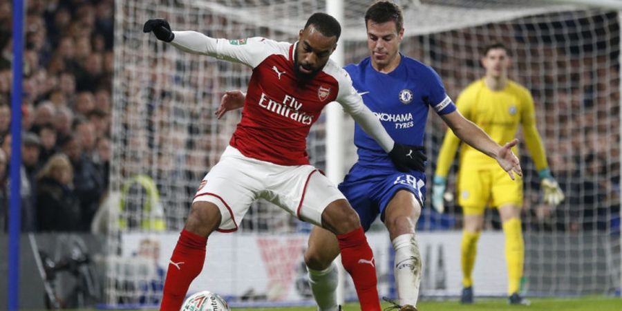 Link Live Streaming Arsenal Vs Chelsea - Starting Line up, Perebutan Tiket Final