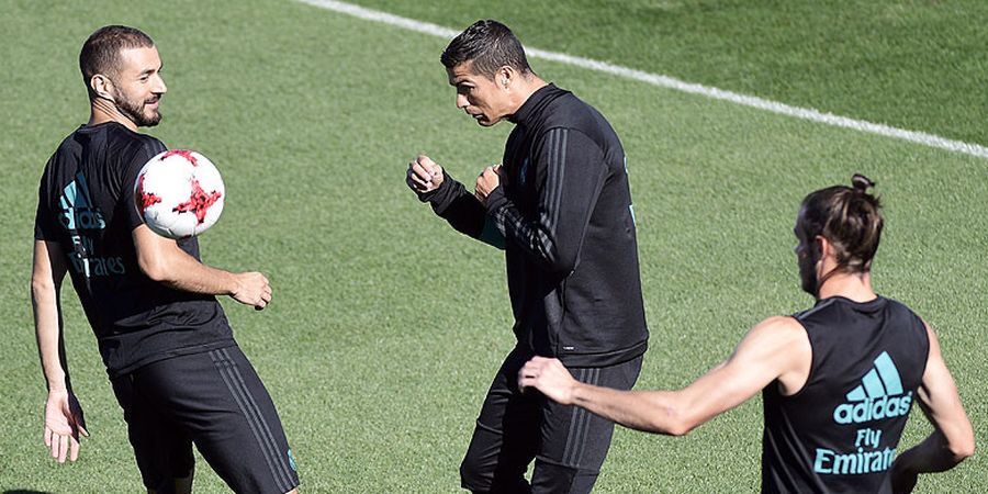 VIDEO - Cristiano Ronaldo Pamer Skill Nutmeg, Pemain Real Madrid Kompak Bereaksi