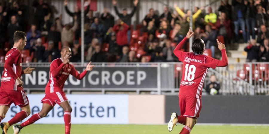 Ezra Walian Sukses Cetak Gol Perdananya untuk Almere City